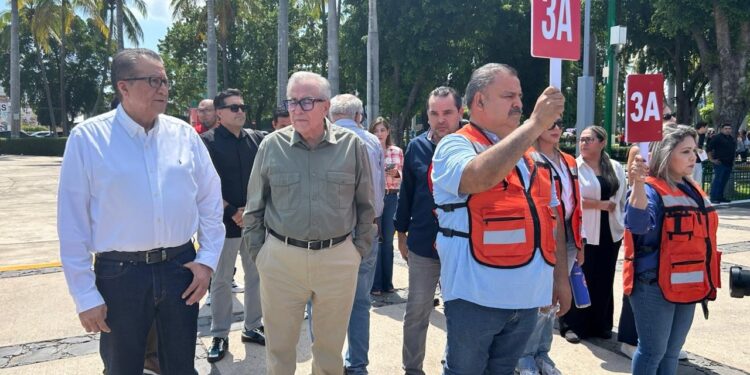 Simulacro Nacional es parte de una cultura: Gobernador