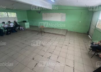 Sin aires y precarias condiciones, Escuela Secundaria Solidaridad, en Mazatlán, arranca clases