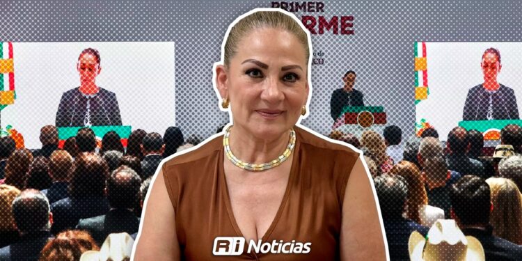 Informe de Sheinbaum “falta a la verdad”, asegura Maribel Chollet