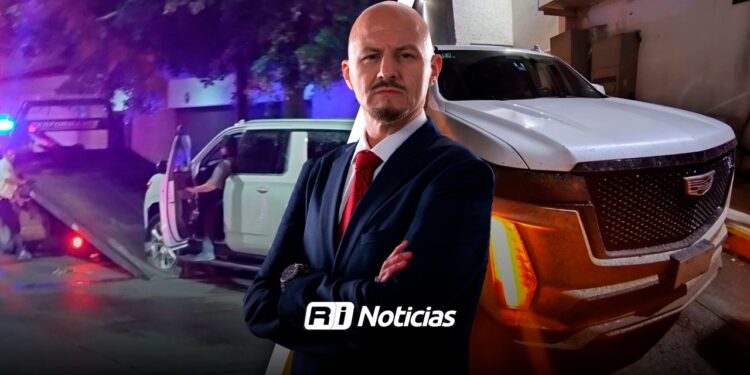 Localizan camioneta de lujo robada al hipnotista John Milton en Culiacán