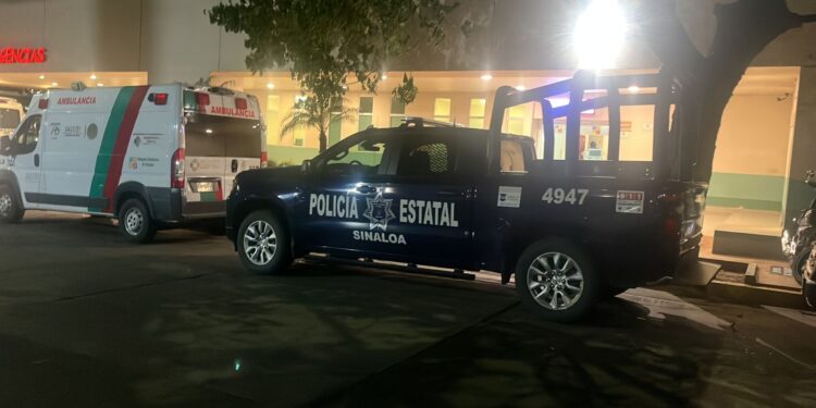Atacan a balazos a Policía Estatal en la madrugada, en Culiacán