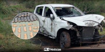 Incautan arsenal en Navolato tras encontrar camioneta robada en canal