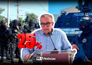 Aumento del 25% en la fuerza policial de Sinaloa para 2026: Gobernador