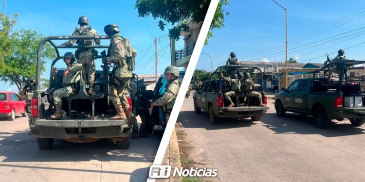 Balacera cerca de primaria en Aguacaliente de los Monzón desata fuerte movilización policiaca