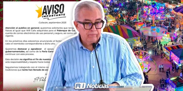 La Feria Ganadera de Sinaloa no se cancela, pero el Palenque está en revisión: Rocha Moya