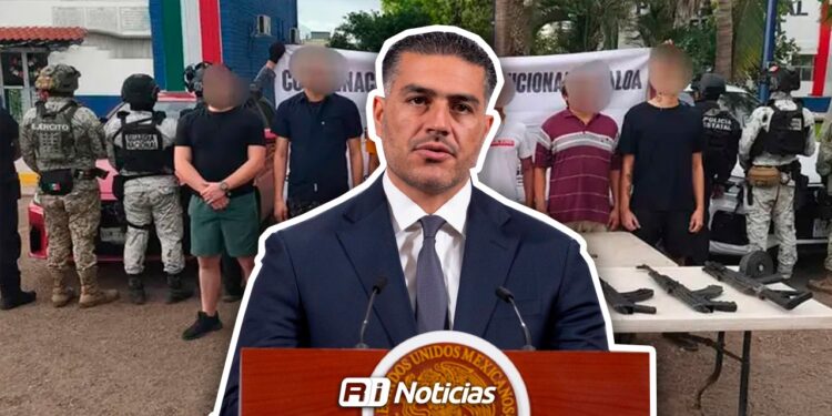 Capturan en Culiacán a “LV”, presunto líder criminal, junto a siete de sus operadores
