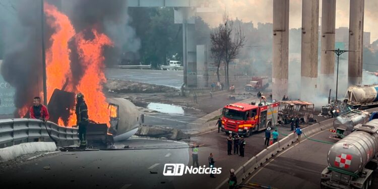 Explota pipa de gas en Iztapalapa, CDMX; hasta el momento hay 57 heridos, 19 graves