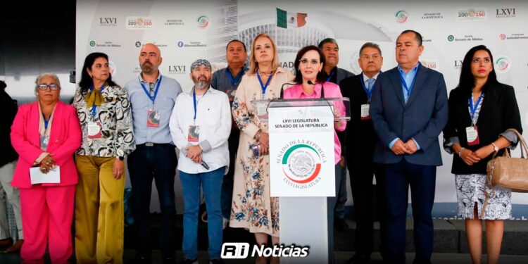 Senadora Lilly Téllez reta a la presidenta Sheinbaum a escuchar a ciudadanos sinaloenses