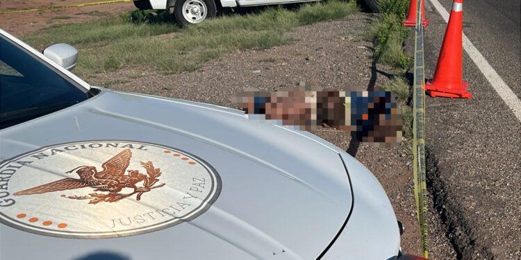 Localizan cuerpo encobijado sobre la carretera México 15 en El Tamarindo