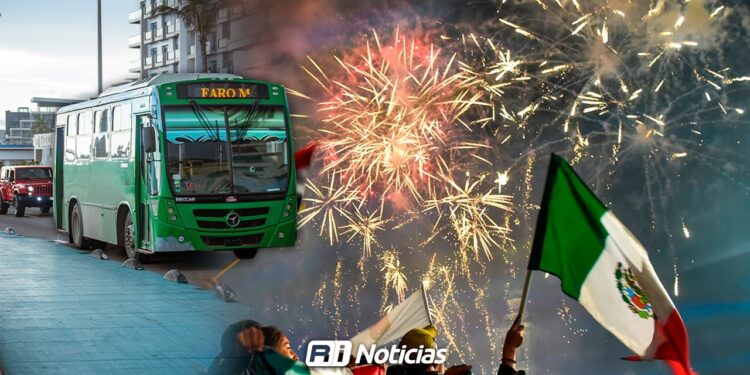 Habrá servicio nocturno para el Grito de Independencia en Mazatlán: Alianza de Camiones