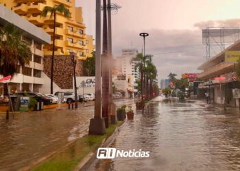 Lluvias dejan afectaciones menores en Mazatlán