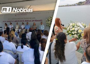 Mazatlán Rinde Homenaje a Pescadores Caídos en el Huracán Ismael