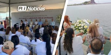 Mazatlán Rinde Homenaje a Pescadores Caídos en el Huracán Ismael
