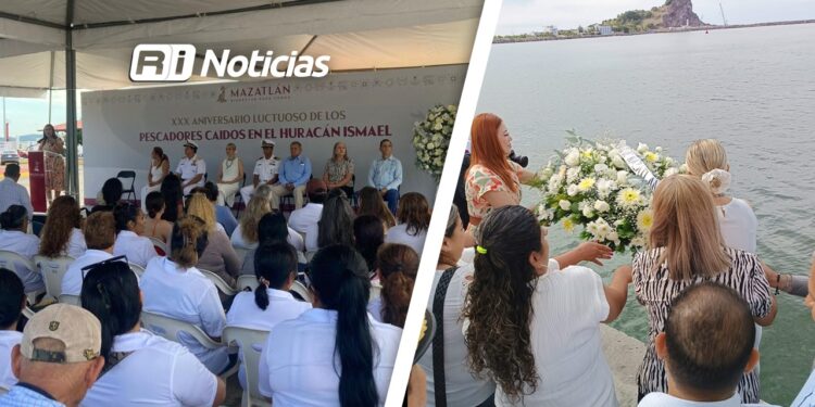 Mazatlán Rinde Homenaje a Pescadores Caídos en el Huracán Ismael