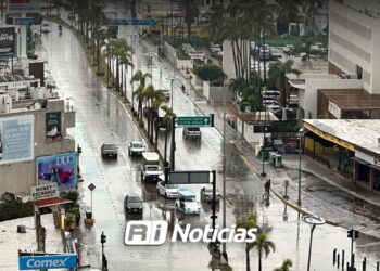 Tormentas y calor en Sinaloa; Lluvias Ligeras en Mazatlán