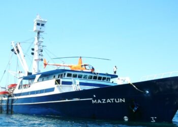 Se reporta fuga de amoniaco en barco atunero atracado