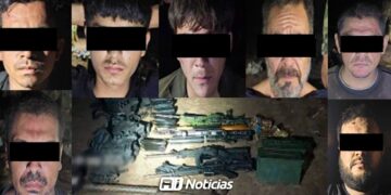 Célula armada en Navolato detenida tras operativo: ocho presuntos sicarios