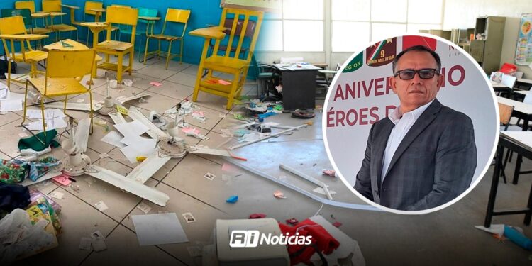 SEPyC informa avances en reparación de escuelas vandalizabas, “faltan 3 o 4”, dice