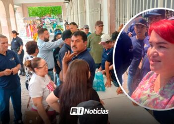 Bloqueo del Ayuntamiento afecta a ciudadanos; asesora jurídica de Guerreros Azules llama a evitar violencia