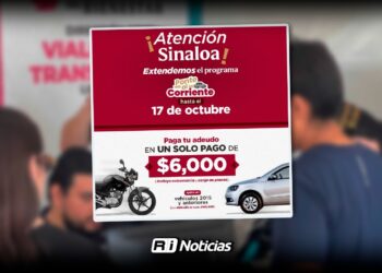 Sinaloa recauda más de 194 mdp a un mes del programa “Ponte al Corriente”