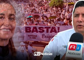 Sheinbaum visita Mazatlán con un panorama gris teñido de rojo: PRI Sinaloa