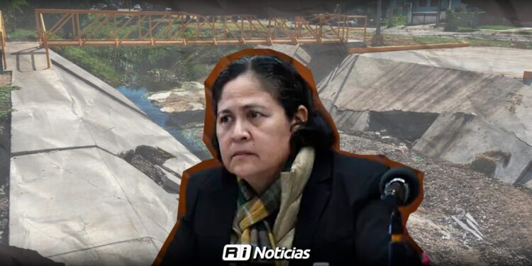 Síndica Procuradora aclara que el puente de Arboledas Invies no colapsó