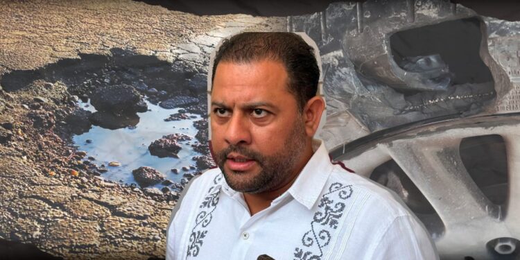 Descartan partida especial para pagar daños por baches en Mazatlán