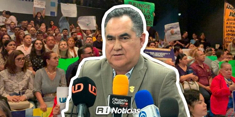 Trabajadores de la UAS se manifiestan contra reingeniería financiera; consulta será el 10 de octubre