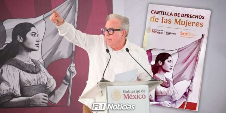 “Vivimos la era de las mujeres” tras distribución masiva de cartillas de derechos en Sinaloa: Rocha Moya