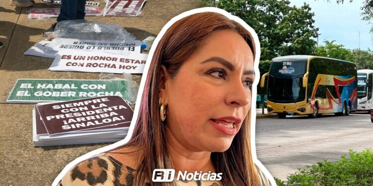 Reprueba el PAN “Gasto monumental” en acarreo para evento de Sheinbaum en Mazatlán