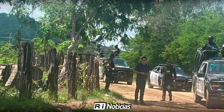 Investigan enfrentamiento en Tepuche; hallan casquillos y restos de armas