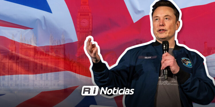 Elon Musk dice que el Reino Unido necesita un cambio de gobierno “revolucionario” en un mitin antimigrantes
