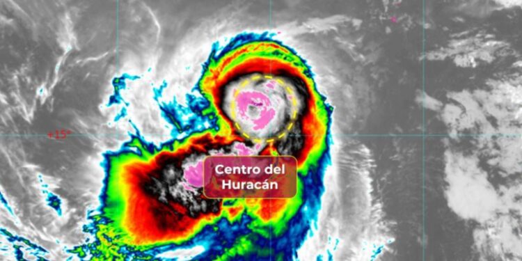 Huracán “Narda” se debilita a categoría 1, pero mantiene lluvias en tres estados