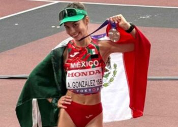 Mexicana Alegna González conquista plata en el Mundial de Atletismo de Tokio 2025