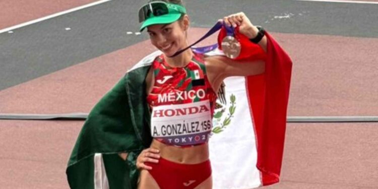 Mexicana Alegna González conquista plata en el Mundial de Atletismo de Tokio 2025