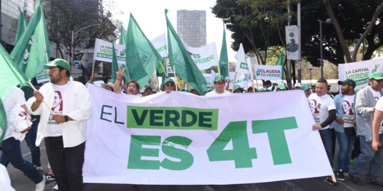 Sheinbaum sobre separación del Partido Verde en 2027: “Lo importante es votar juntos en el Congreso”