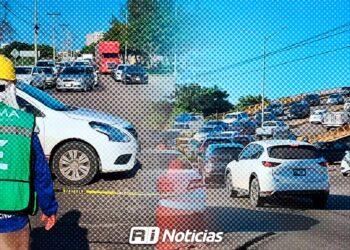 Colapsan rutas alternas por obras en el libramiento 2 de Mazatlán
