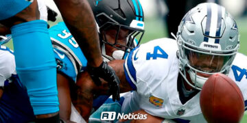 Panthers desnuda a la pobre defensiva de Cowboys en la NFL