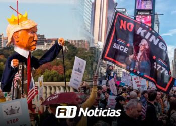 Miles de estadounidenses protestan contra Trump bajo el lema “No a los reyes”