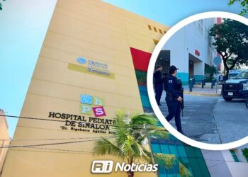 Cuatro trabajadores presentan síntomas tras derrame químico en el Hospital Pediátrico de Sinaloa