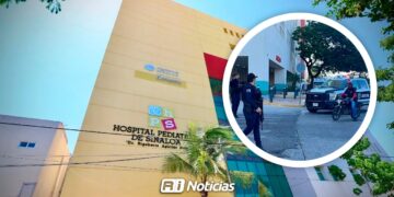 Cuatro trabajadores presentan síntomas tras derrame químico en el Hospital Pediátrico de Sinaloa