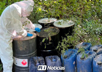 Localizan cinco zonas con químicos para elaborar drogas en la zona rural de Culiacán