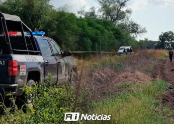 Descubren fosa clandestina con restos humanos en la sindicatura de San Pedro, Navolato