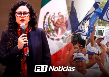 Luisa María Alcalde reacciona al relanzamiento del PAN; ‘acabaron con el azul’