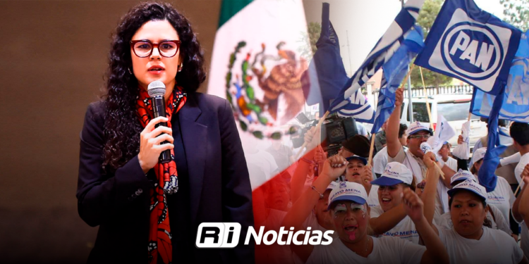 Luisa María Alcalde reacciona al relanzamiento del PAN; ‘acabaron con el azul’