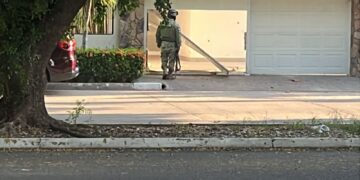 Ataque armado deja una residencia baleada en la colonia Las Quintas, Culiacán