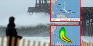 Tormenta tropical “Jerry” se forma en el Atlántico; podría convertirse en huracán en 48 horas