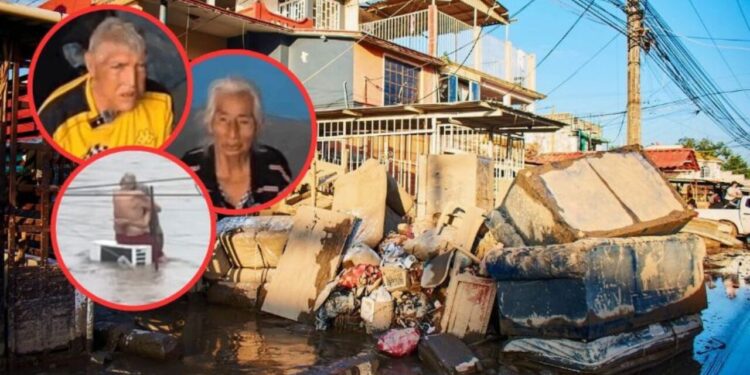 La historia detrás de los abuelitos que sobrevivieron abrazados a las inundaciones: “Mi prioridad era ella”