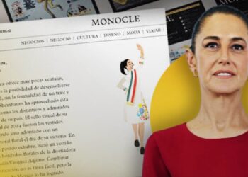 Revista Monocle reconoce a Sheinbaum por sus atuendos: “Elegante y sofisticada”