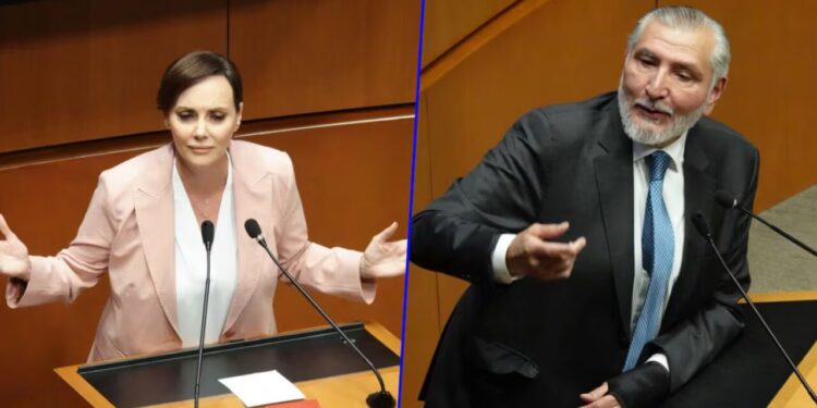 Lilly Téllez confronta a Adán Augusto y señala a Sheinbaum por proteger a un ‘narcosenador’